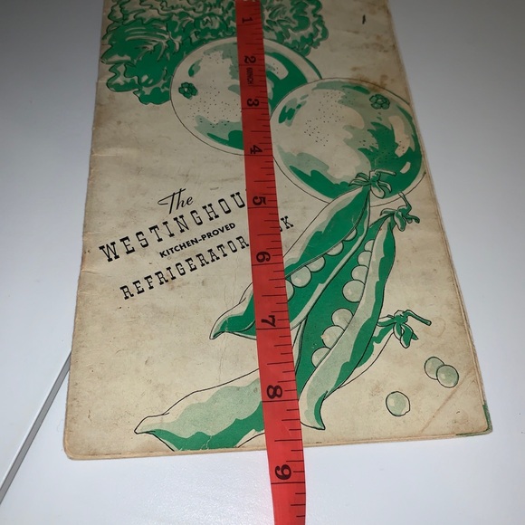☀️VTG 1940'S WESTINGHOUSE Refrigerator Recipe Book Cookbook Instruction Guide - Picture 9 of 13
